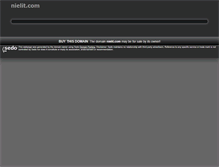 Tablet Screenshot of nielit.com
